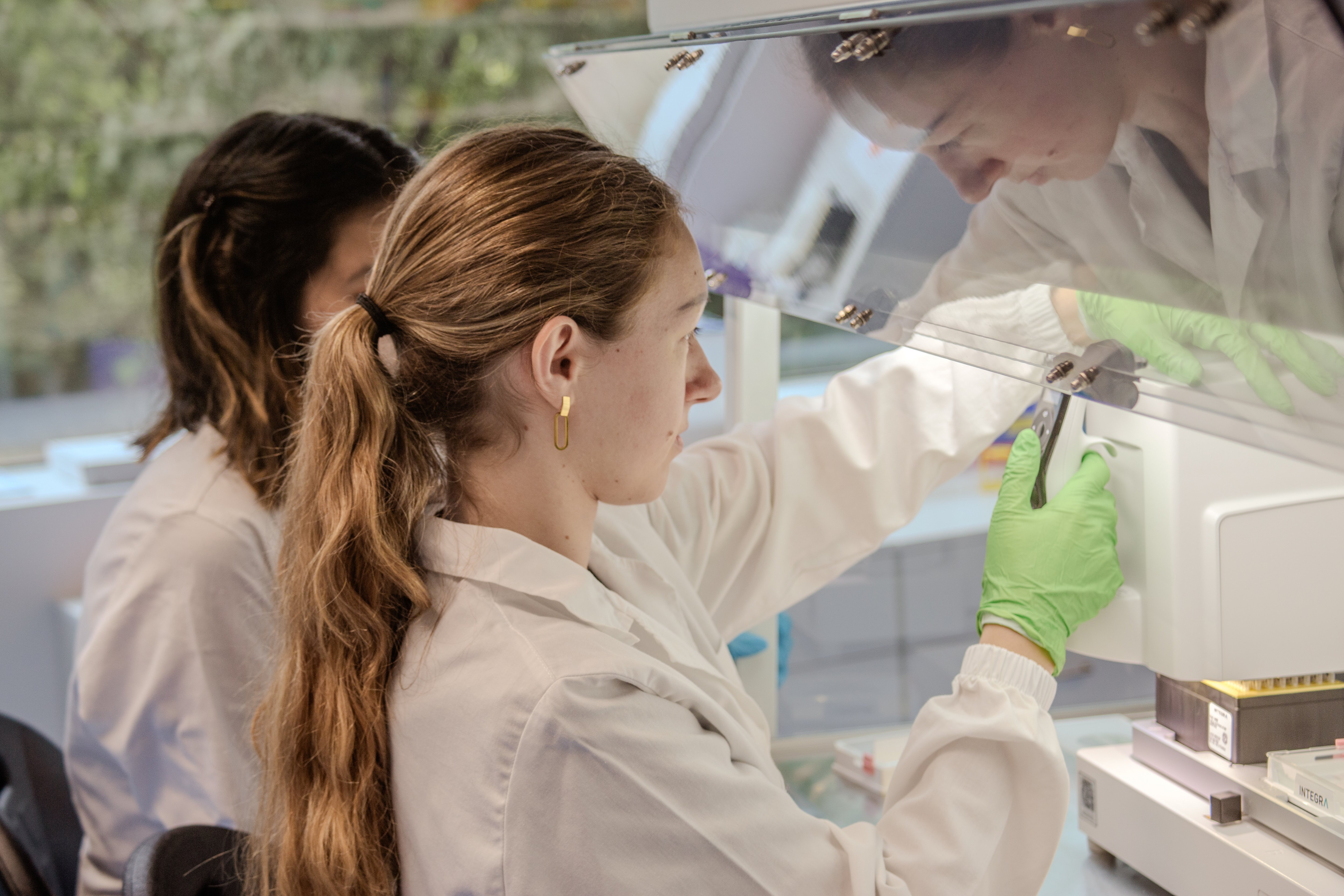 Scientists in laboratory